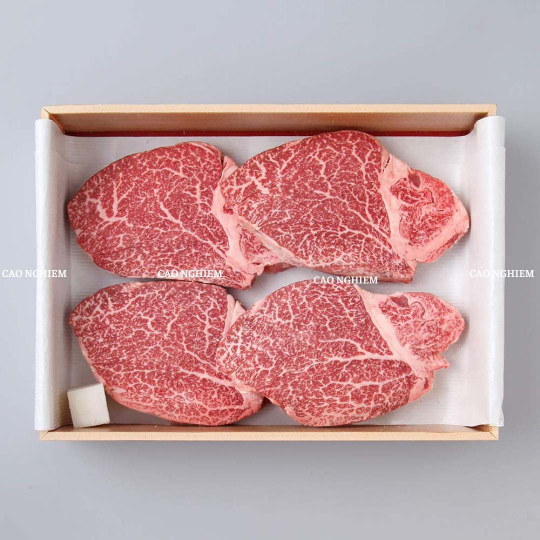 Japanisches Wagyu Filet A5 MB12 – Miyazaki Wagyu A5 MB12 – Premium-Rindfleisch