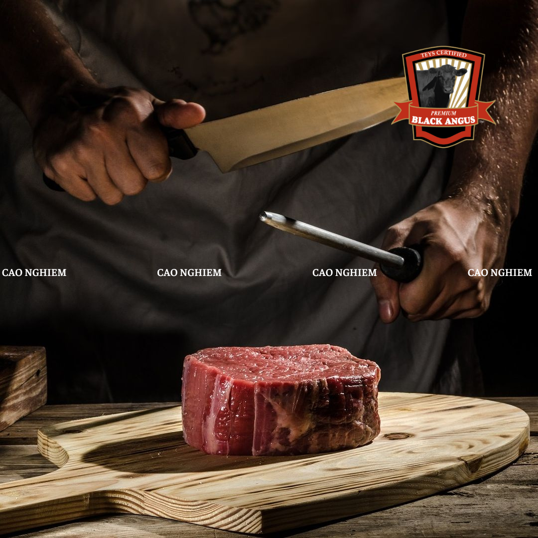 Premium Black Angus Rinderfilet – Premium Black Angus Rinderfilet mit Teys-Zertifizierung